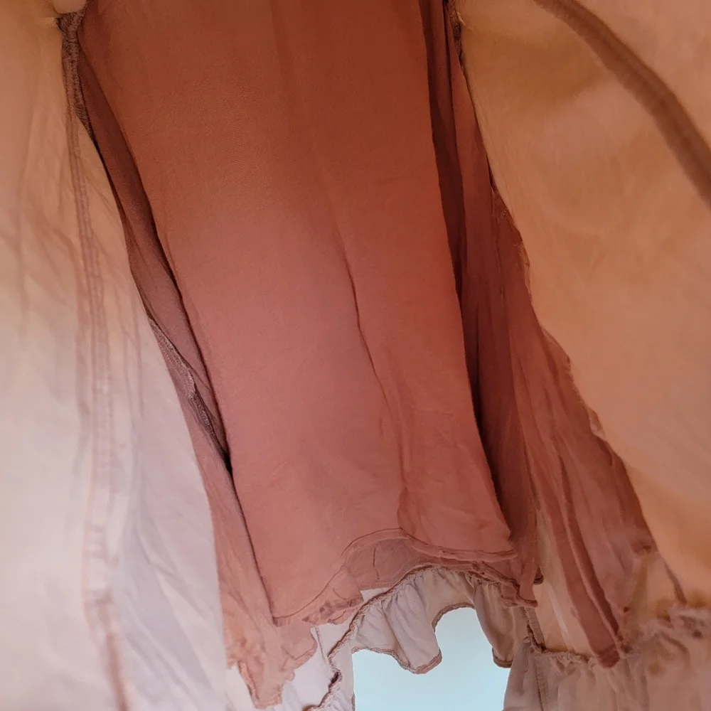 Free People Mini Dress in Light Brown - Picture 4 of 8